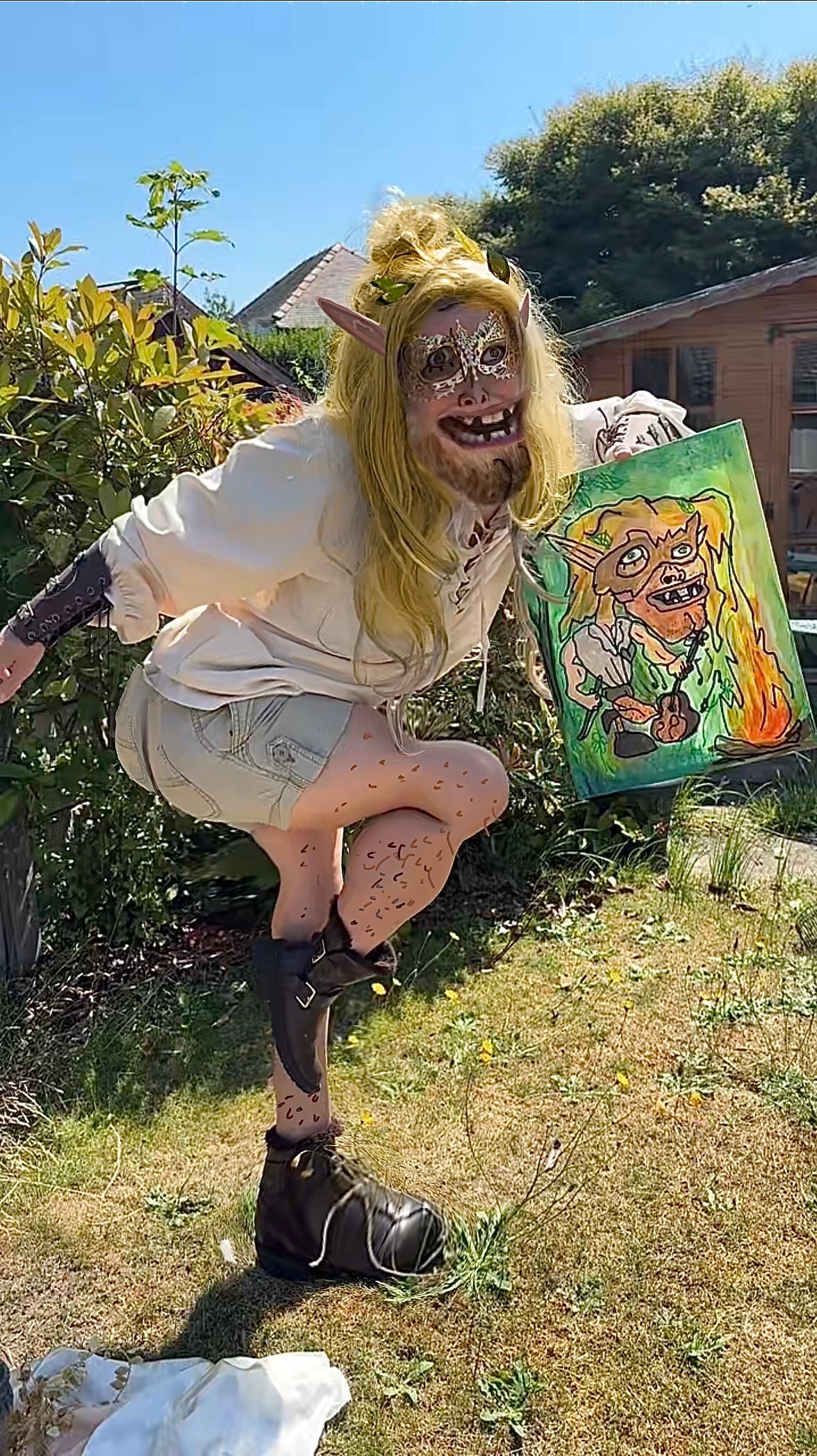 The High Lawd Original Painting