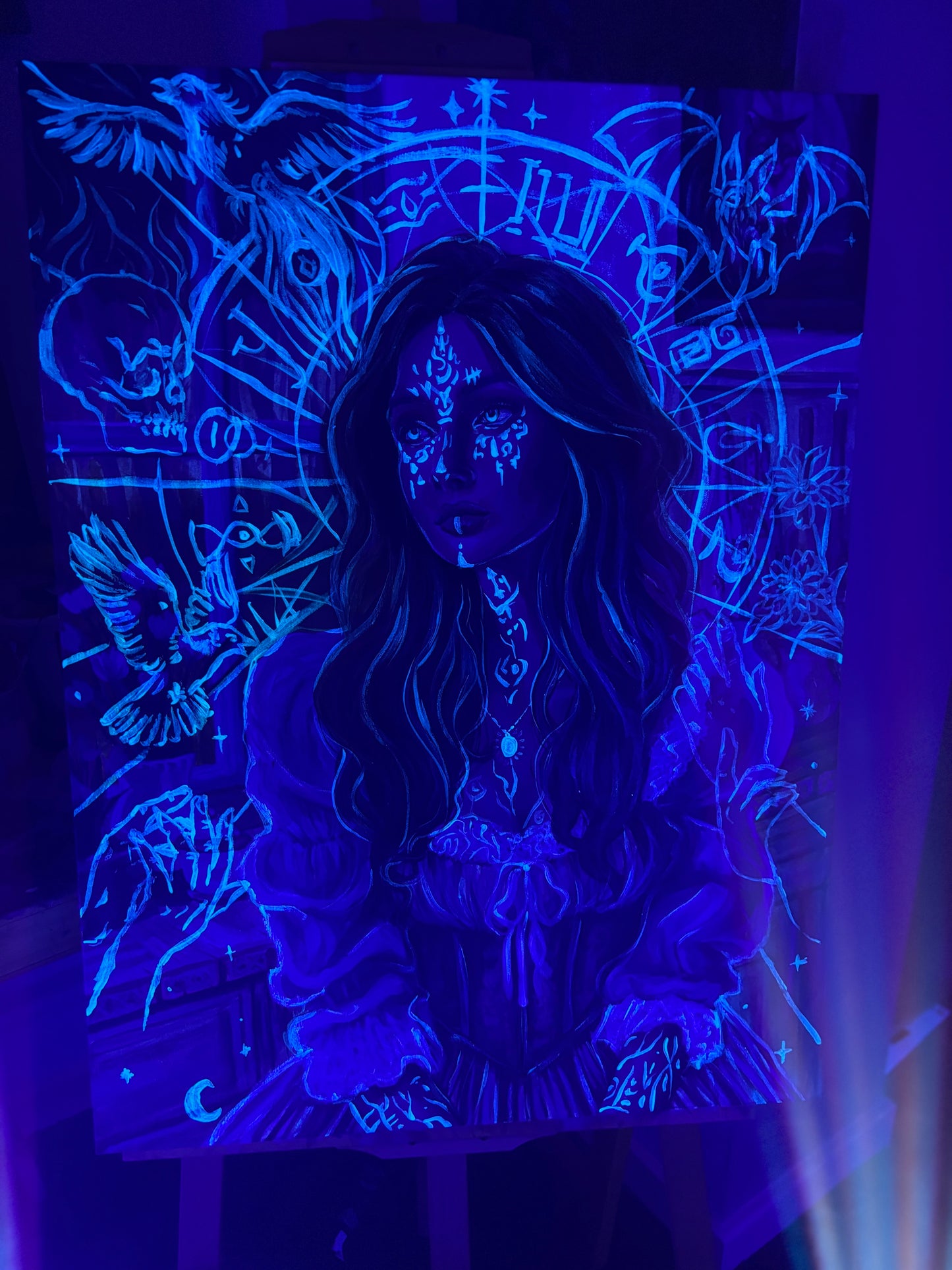 The Seer Original Painting
