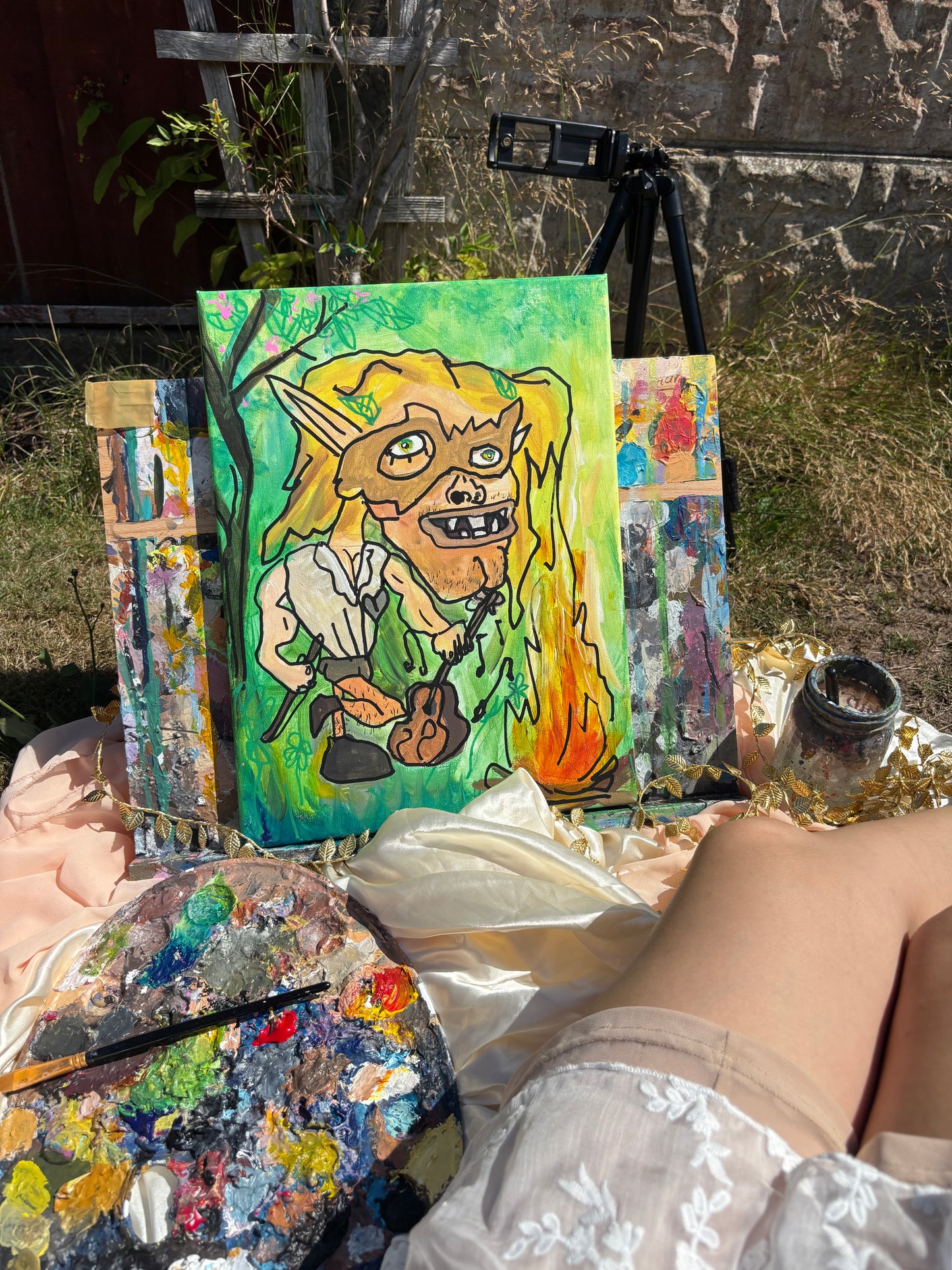 The High Lawd Original Painting