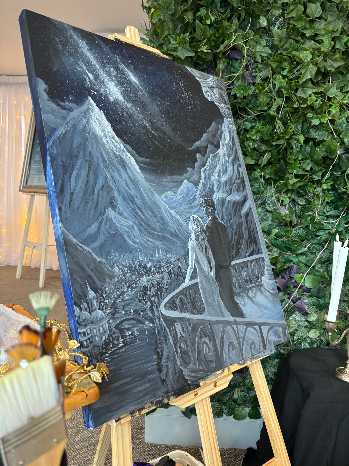 PRE ORDER The Stars Hear Us live painting print